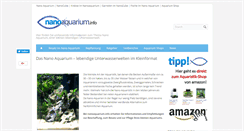 Desktop Screenshot of nanoaquarium.info